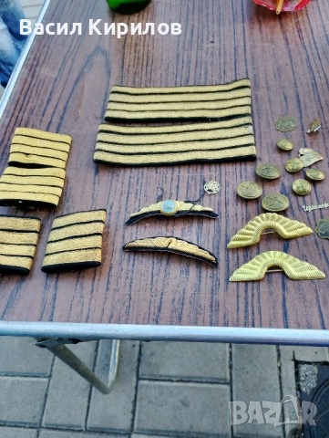 Пагони ретро пилотски и копчета , снимка 7 - Антикварни и старинни предмети - 52226504