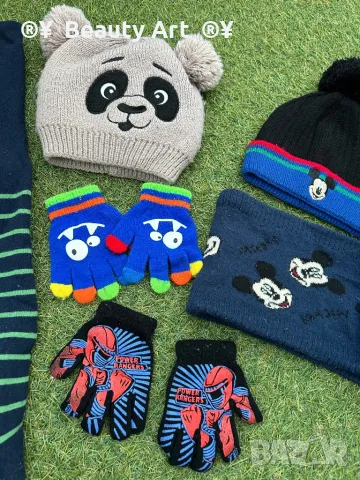 Зимен гащеризон/яке/шапка/шал 92-98, снимка 4 - Детски якета и елеци - 47402149