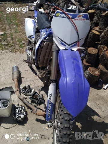 ямаха узф450-08на части само за инфо на лс или 0892765495, снимка 2 - Мотоциклети и мототехника - 50764711