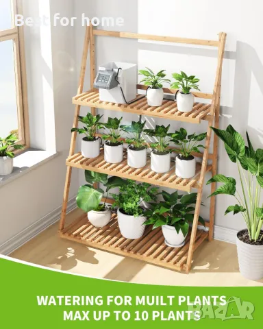 Автоматична напоителна система RAINPOINT за саксийни растения, снимка 3 - Градинска техника - 49653051