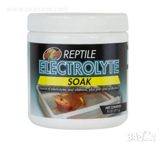 Електролит за баня за влечуги, 277 гр. - ZooMed Reptile Electrolyte Soak