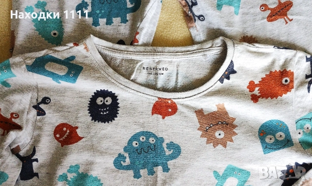 Прекрасна пижамка 100% памук, размер 146-152, 10-11г., перфектна, снимка 4 - Детски пижами - 52432010