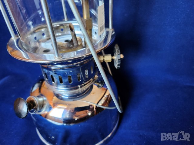 Петромакс лампа mod. Anchor 999, работеща, с рефлектор, запазена, снимка 5 - Къмпинг осветление - 43580405