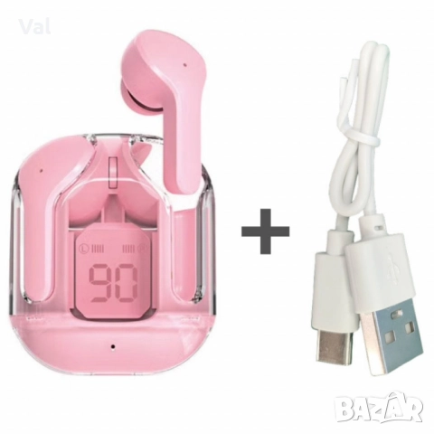 Безжични Bluetooth слушалки с LED дисплей и вграден микрофон, снимка 12 - Друга електроника - 52508723