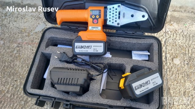 Поялник Акумулаторен 18v 4ah Baukraft Makita battery, снимка 4 - Поялници и запояване - 43776695