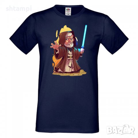 Мъжка тениска Star Wars Obi Wan Star Wars Игра,Изненада,Подарък,Геймър, , снимка 13 - Тениски - 36809580