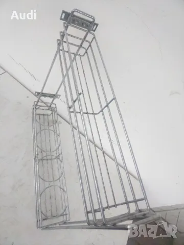 Механизъм стойка за вино ,вода, препарати, за шкаф за кухня с изтегляне. Изработен от неръждаем мета, снимка 6 - Кухни - 49892369