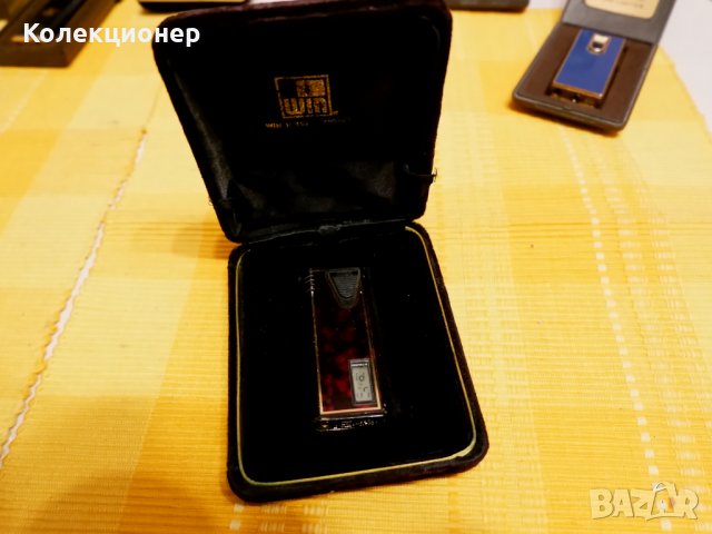 Колекционерска японскахзапалка WIN 5400 с часовник, снимка 1 - Запалки - 32546548