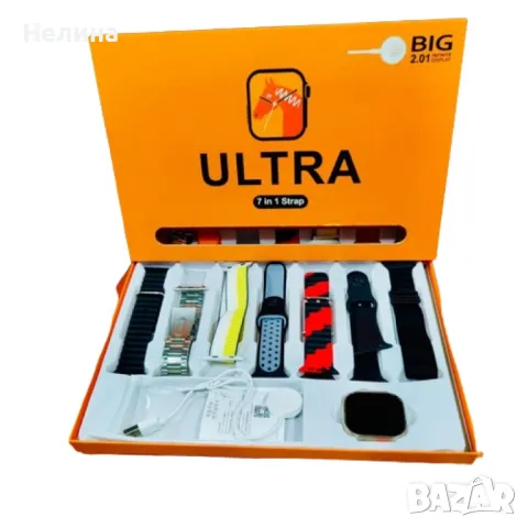 Смарт часовник 7 в 1 Ultra 2.01