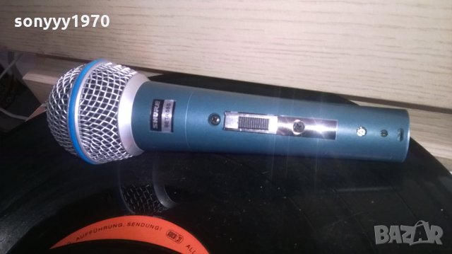 SHURE BETA SM 58S-PROFESSIONAL VOCALE MICROPHONE-ВНОС ХОЛАНДИЯ, снимка 6 - Микрофони - 27879674