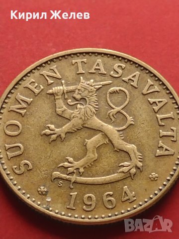 Две монети 50 пени 1964г. Финландия за КОЛЕКЦИОНЕРИ 41424, снимка 4 - Нумизматика и бонистика - 43029246