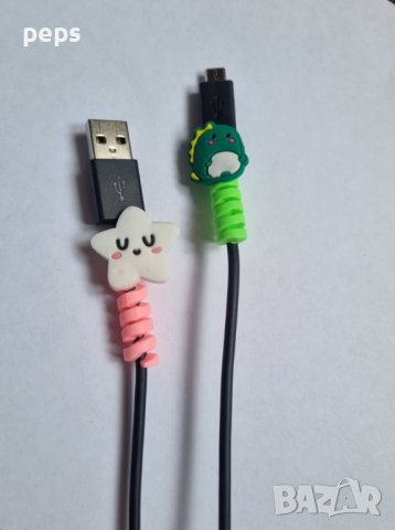 Протектор за кабел, слушалки. Универсален., снимка 5 - Фолия, протектори - 37343301