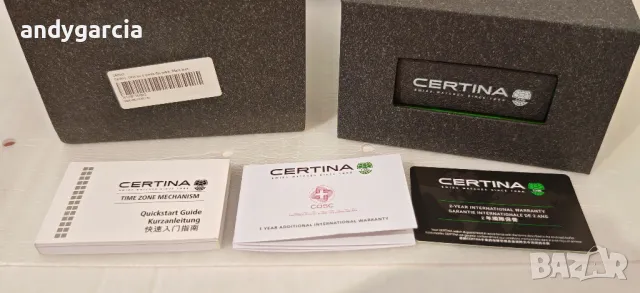  Certina DS Podium C034.455.16.037.01 Часовник мъжки чисто нов, 24 месеца гаранция, снимка 8 - Мъжки - 50094747