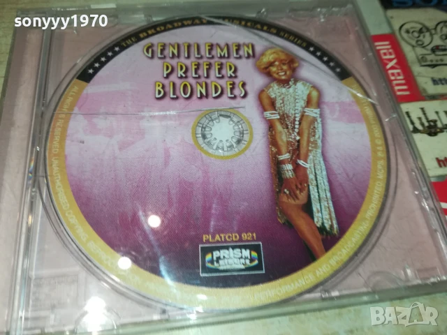 gentlemen prefer blondes cd 0306251145, снимка 3 - CD дискове - 50531719