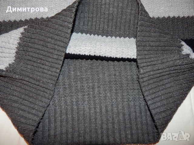 Мъжки пуловер Л/ХЛ размер, снимка 4 - Пуловери - 28075762