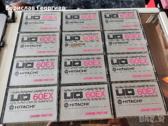 Лот хромни касетки Hitachi UD 60EX 