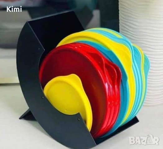 Tupperware органайзер за капаци, снимка 2 - Аксесоари за кухня - 43238255