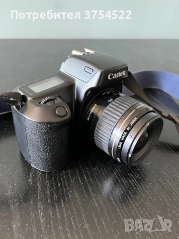 Canon EOS 1000F N 35mm SLR Film Camera W/ Canon 35-80mm Lens & Case Фотоапарат, снимка 5 - Фотоапарати - 51533892