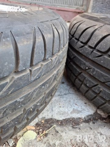 Летни гуми с джанти за Ауди А4 B5 , снимка 3 - Гуми и джанти - 51952257