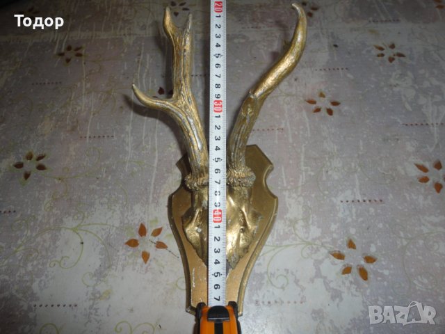 Старинен немски ловен трофей 4 , снимка 4 - Антикварни и старинни предмети - 43726778
