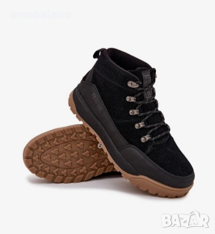 Мъжки зимни боти Big Star от естествена велурена кожа, 3цвята , снимка 2 - Мъжки боти - 53045245