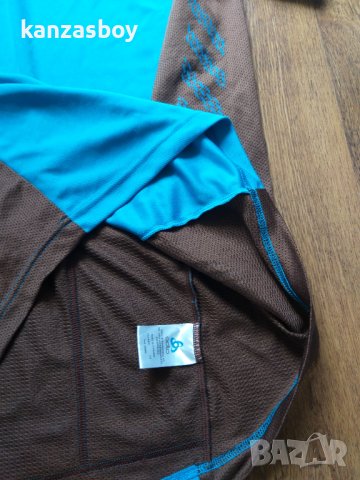 Odlo M STAND-UP COLLAR 1/2 ZIP VAL - страхотна мъжка блуза КАТО НОВА , снимка 6 - Тениски - 40580914