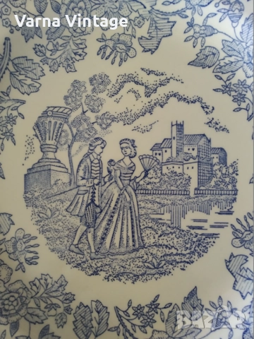 Колекционерска порцеланова чиния Серия „Аристократи“. Будянска фаянсова фабрика СССР., снимка 2 - Антикварни и старинни предмети - 51640805