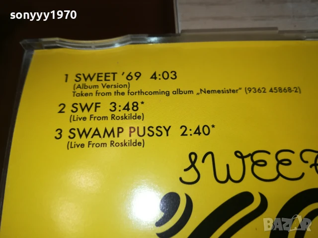 SWEET 69 CD 0607251044, снимка 13 - CD дискове - 50923918