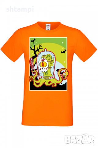 Мъжка тениска The Simpsons Alien,Halloween,Хелоуин,Празник,Забавление,Изненада,Обичаи,, снимка 9 - Тениски - 38135815