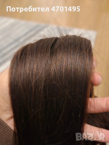 Екстеншън,удължение за коса 100% естествена, снимка 3 - Аксесоари за коса - 53402866