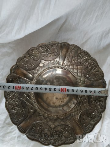 метална купа в стил арт деко, снимка 3 - Други ценни предмети - 35012430