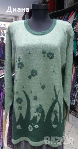 Дамски пуловери от естествени материи- по цени на едро и дребно, снимка 11 - Блузи с дълъг ръкав и пуловери - 20453858