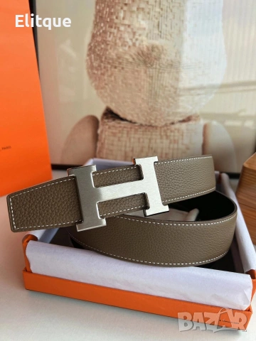 колани от естествена кожа в кутия hermes , снимка 3 - Колани - 53216865