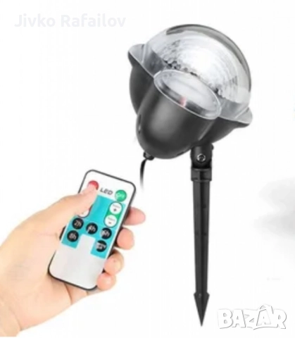 Диско лампа Snow Flower Lamp