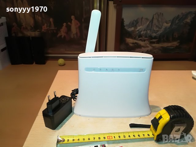 ZTE 4G ROUTER+ADAPTER 0512221953, снимка 2 - Рутери - 38913441