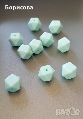 Силиконовото мънисто многоъгълник за бебешка залъгалка, снимка 9 - Други - 34632473