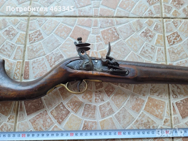 Пушка, кремъклийка, шишане, тромблон, снимка 11 - Антикварни и старинни предмети - 50607866