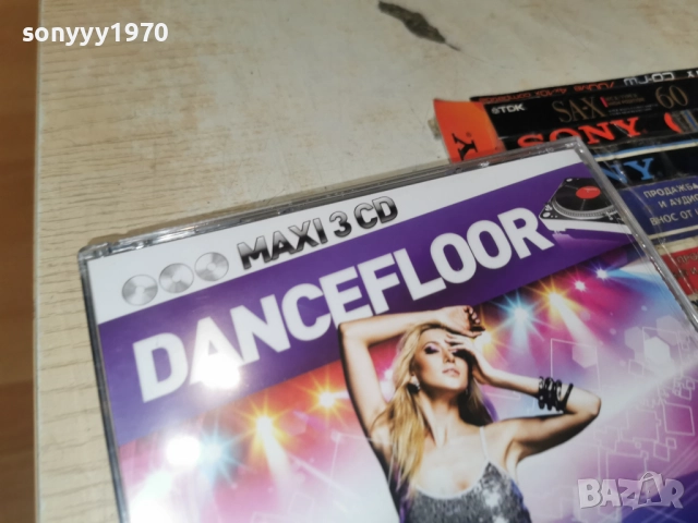 DANCEFLOOR 3CD-ВНОС FRANCE-3 ДИСКА ЗА 45ЛВ КОЛЕДНО 1812252323, снимка 11 - CD дискове - 52842731