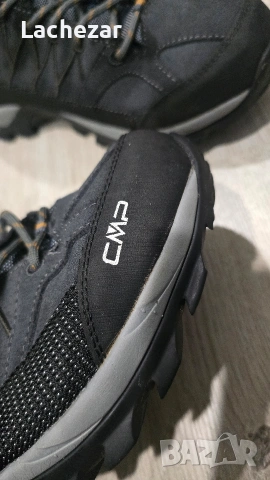 Мъжки водоустойчиви туристически обувки CMP Rigel Mid, сиви, 45 3Q12947-68UH-, снимка 4 - Мъжки боти - 53540956
