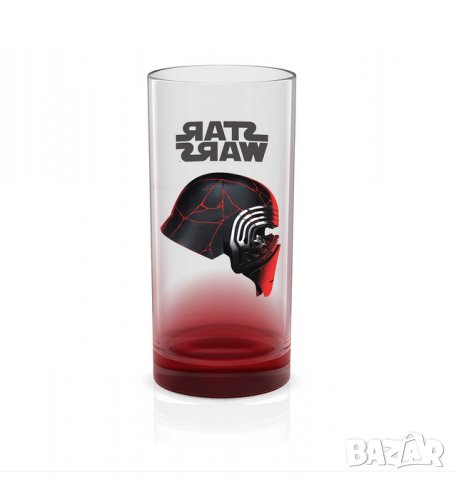 3 броя стъклени чаши Disney STAR WARS IX Kylo Ren, снимка 1