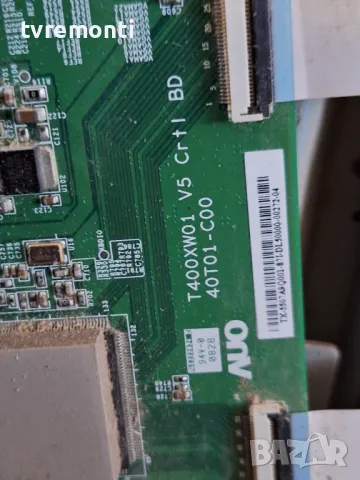 T con Board T400XW01 V5 40T01-C00 For 40Inc Display T400XW01 V6 SAMSUNG LE40A466C2, снимка 2 - Части и Платки - 47859093