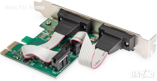 Digitus 2 x DB9 M интерфейсна карта/адаптер, снимка 2 - Друга електроника - 53451944