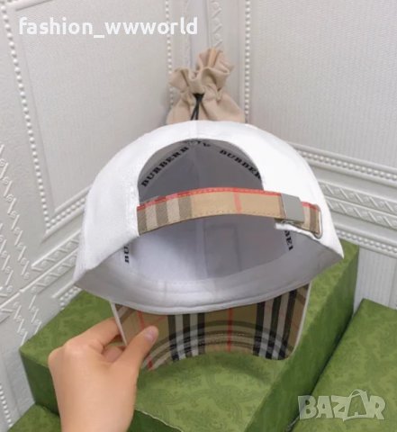 шапки с козирка Louis Vuitton, Burberry, Dior реплика , снимка 14 - Шапки - 36915857