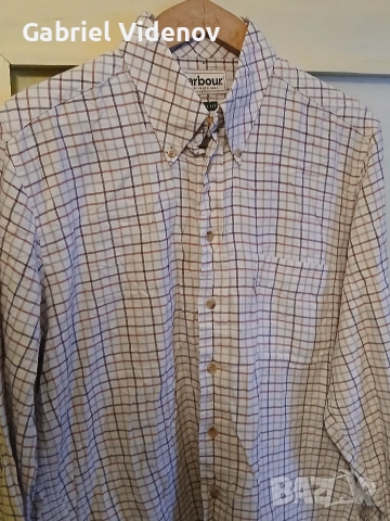 Мъжка риза Barbour. , снимка 6 - Ризи - 52538660