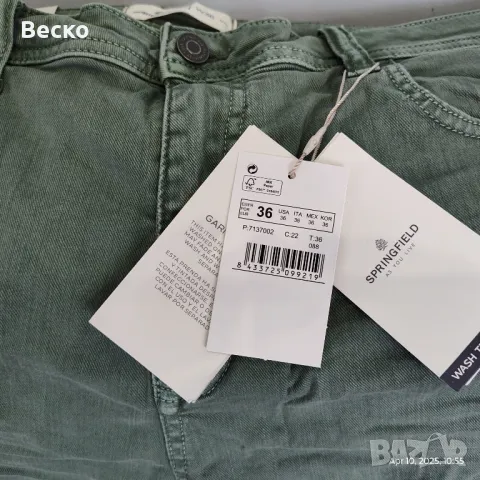 Летни къси панталони Springfield / W36, снимка 5 - Къси панталони - 49842183