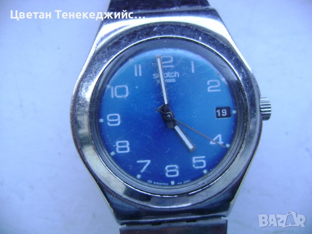 Продавам 4 кварцови и един механичен часовник SWATCH,RODANIA, снимка 5 - Мъжки - 38385781