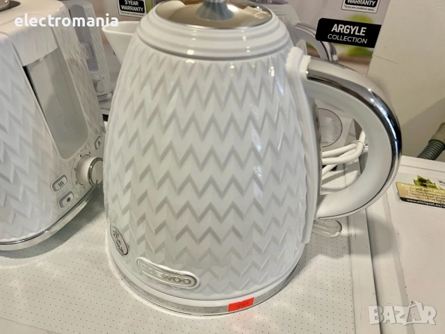 комплект електрическа кана и тостер за филийки Daewoo Argyle, снимка 6 - Тостери - 53416017