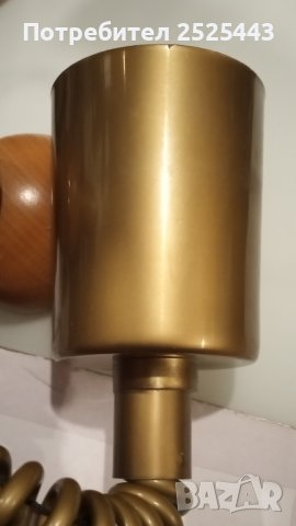 Абажур (Полилей) с Нова LED крушка Е27 - 9W 4000K, снимка 2 - Лампи за таван - 43910254