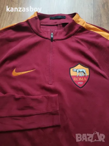 Nike DRY- FIT Jersey Para Hombre AS Roma 1927 - страхотна футболна блуза M, снимка 2 - Спортни дрехи, екипи - 49815390