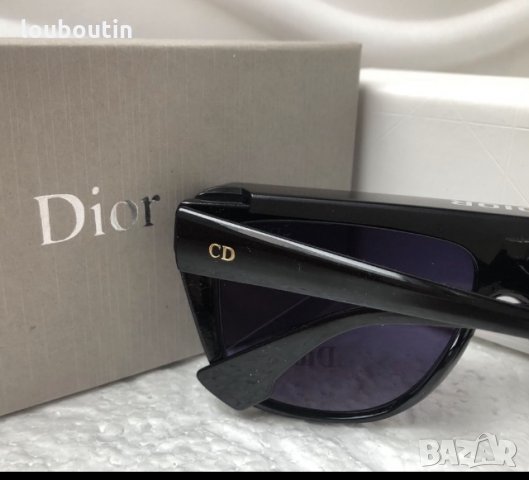 DIOR J’DIOR прозрачни слънчеви с козирка с лого, снимка 8 - Слънчеви и диоптрични очила - 28357758